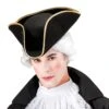 Tricorn Felt Hat