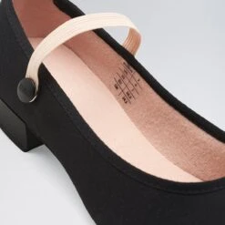 Bloch Accent Low Heel Canvas Character Shoe Black -Revolution Sale Store bl326 black 7