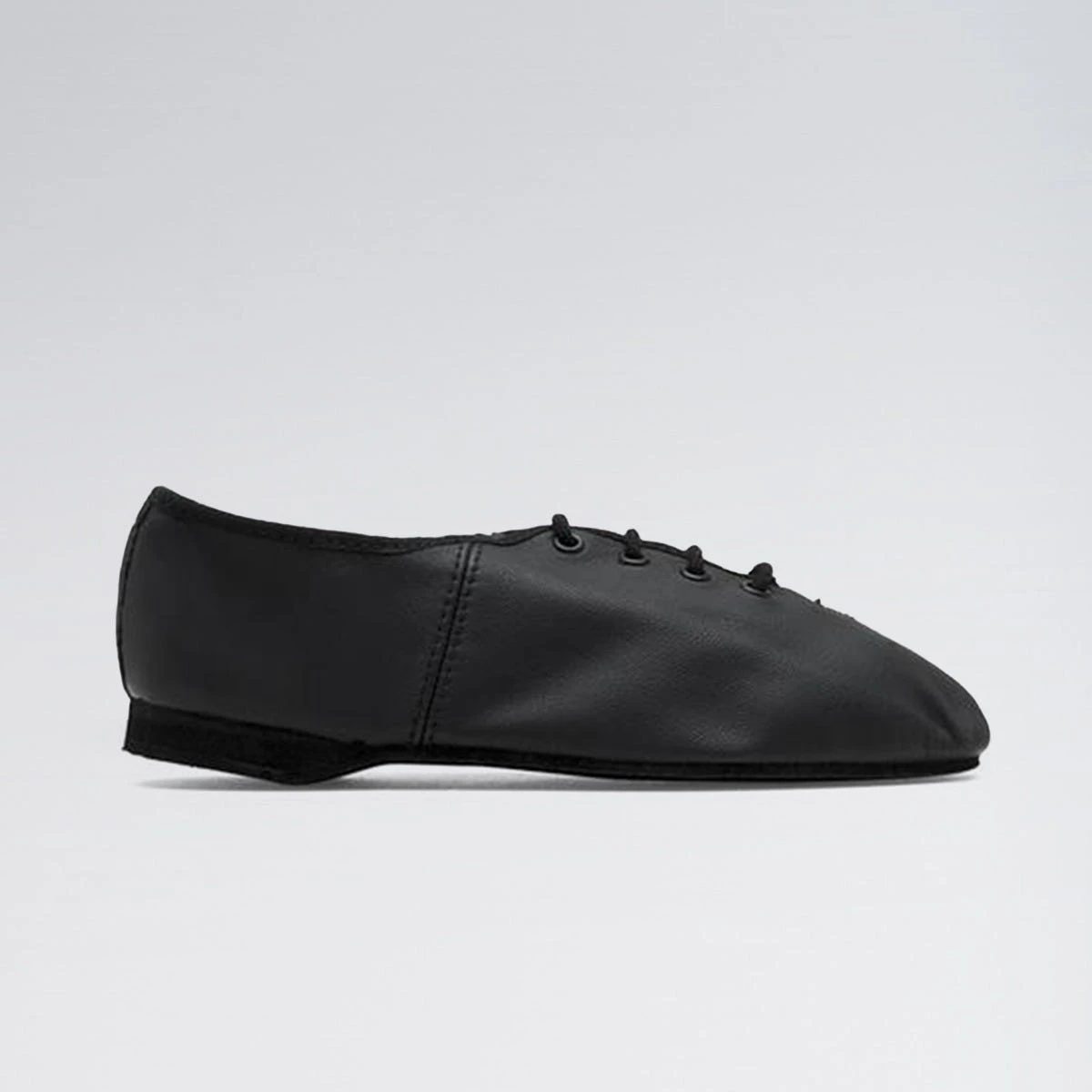 Bloch Essential Full Sole Leather Lace Up Jazz Shoe Black 2 Bloch Essential Full Sole Leather Lace Up Jazz Shoe Black - Image 2