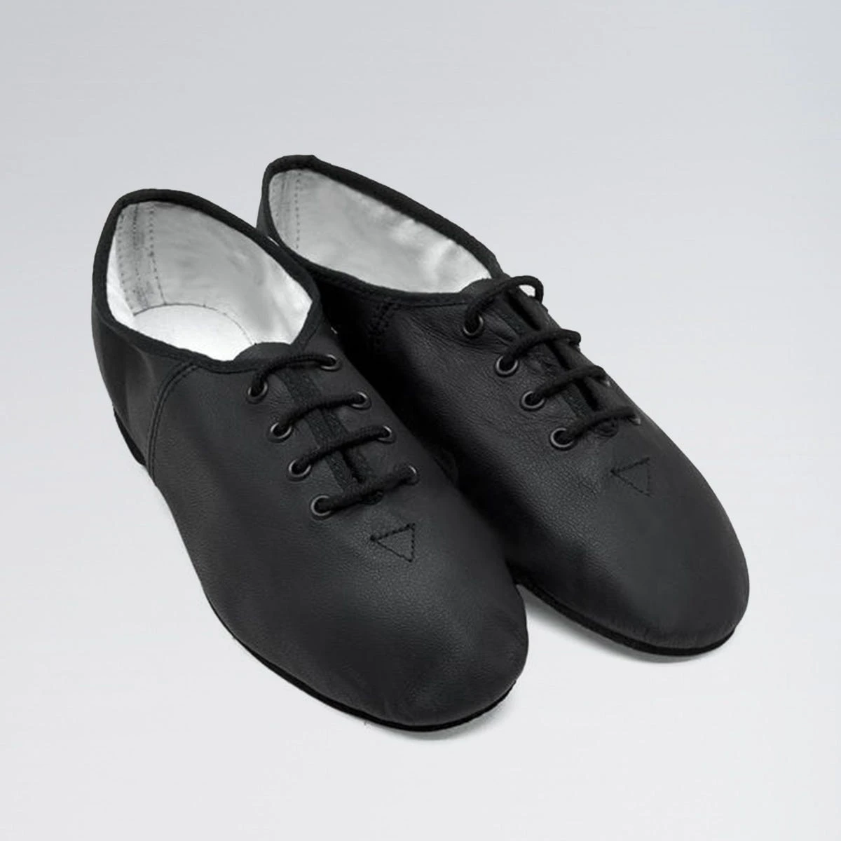 Bloch Essential Full Sole Leather Lace Up Jazz Shoe Black 7 Bloch Essential Full Sole Leather Lace Up Jazz Shoe Black - Image 7