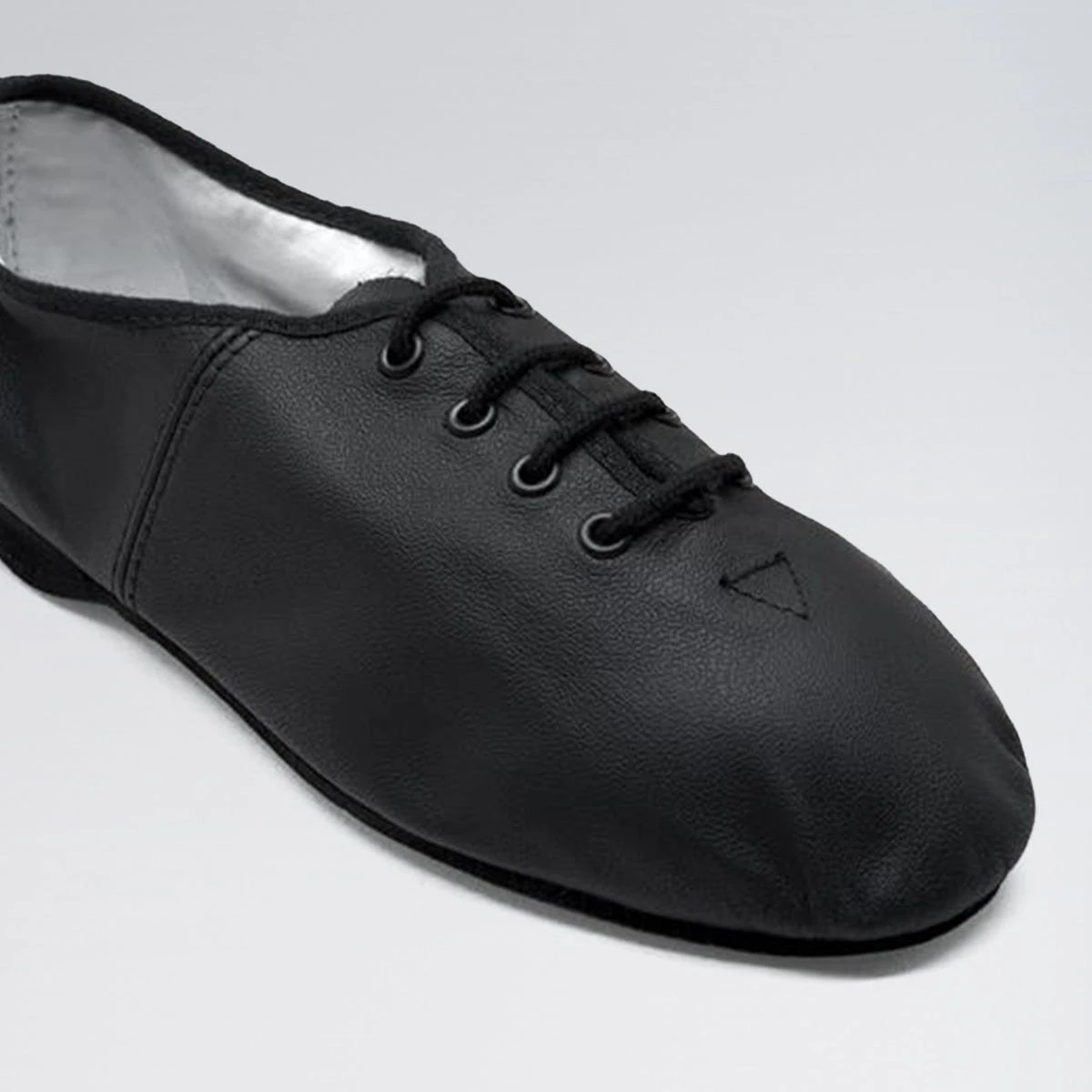 Bloch Essential Full Sole Leather Lace Up Jazz Shoe Black 8 Bloch Essential Full Sole Leather Lace Up Jazz Shoe Black - Image 8