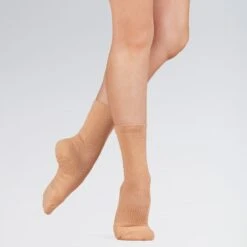 BLOCHSOX Crew Length Dance Socks -Revolution Sale Store bla1200 sand 1