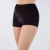 1st Position Jenna Stretch Velour Shorts -Revolution Sale Store black gym001 black 1 5