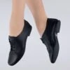 1st Position Leather Jazz Shoes -Revolution Sale Store black js 5