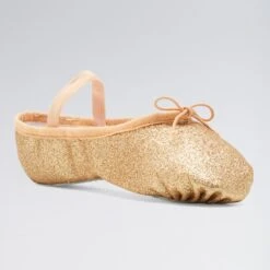 Bloch Glitterdust Full Sole Ballet Shoe -Revolution Sale Store bls0225 gold 3