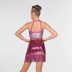 1st Position Ombré Sequin Fringe Glitz Mini Dress Magenta 7 1st Position Ombré Sequin Fringe Glitz Mini Dress Magenta -Revolution Sale Store cogl0082 117