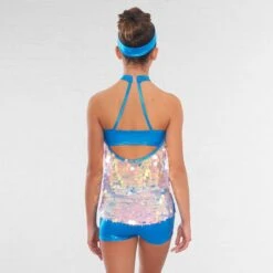 1st Position Sequin Halterneck Top And Hot Pants -Revolution Sale Store cogl0133 32