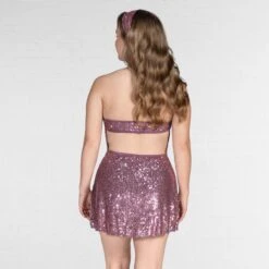 1st Position Halterneck Sparkle Glitz Dress 12 1st Position Halterneck Sparkle Glitz Dress -Revolution Sale Store cogl0142 03