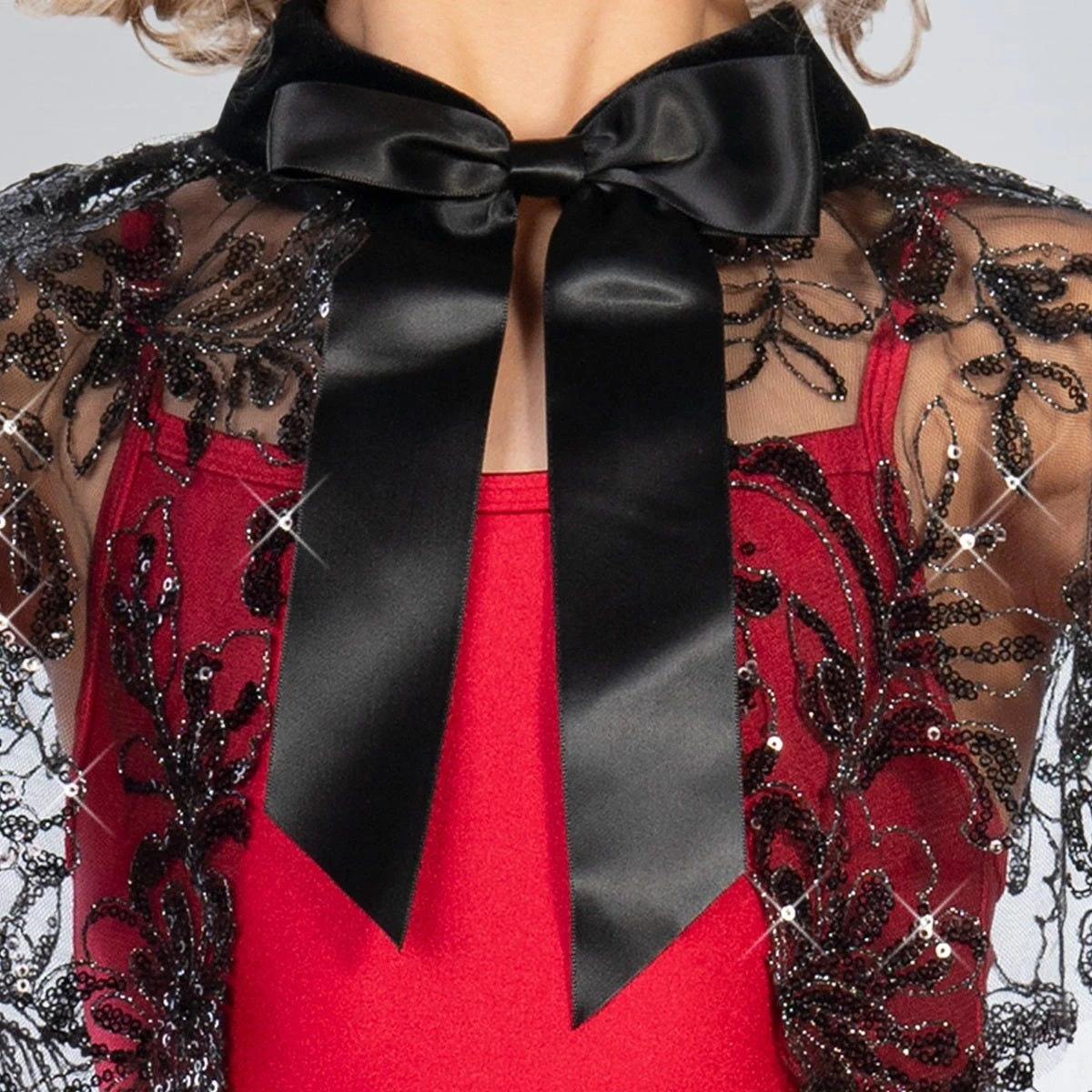 1st Position Sequin And Lace Cape 3 1st Position Sequin And Lace Cape - Image 3