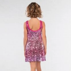 1st Position Ombré Sequin Swing Dress -Revolution Sale Store cogl0150 2