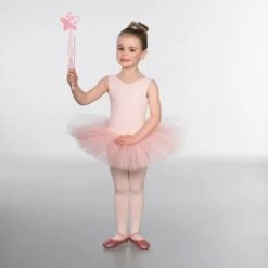 1st Position Bow Glitter Net Tutu -Revolution Sale Store cotu0051 pink 1