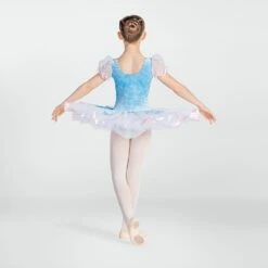 1st Position Floral Bodice Tutu With Ribbon Corset Blue 9 1st Position Floral Bodice Tutu With Ribbon Corset Blue -Revolution Sale Store cotu0072 blu may 2025 01 1