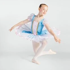 1st Position Floral Bodice Tutu With Ribbon Corset Blue 7 1st Position Floral Bodice Tutu With Ribbon Corset Blue -Revolution Sale Store cotu0072 blu may 2025 02 1