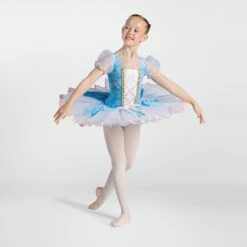 1st Position Floral Bodice Tutu With Ribbon Corset Blue 8 1st Position Floral Bodice Tutu With Ribbon Corset Blue -Revolution Sale Store cotu0072 blu may 2025 05 1