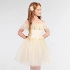 1st Position Romantic Tutu With Flowers And Glitter Net Skirt 22 1st Position Romantic Tutu With Flowers And Glitter Net Skirt -Revolution Sale Store cotu0082 1