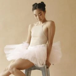 Capezio Rib Cami Leotard -Revolution Sale Store cz11372w nude