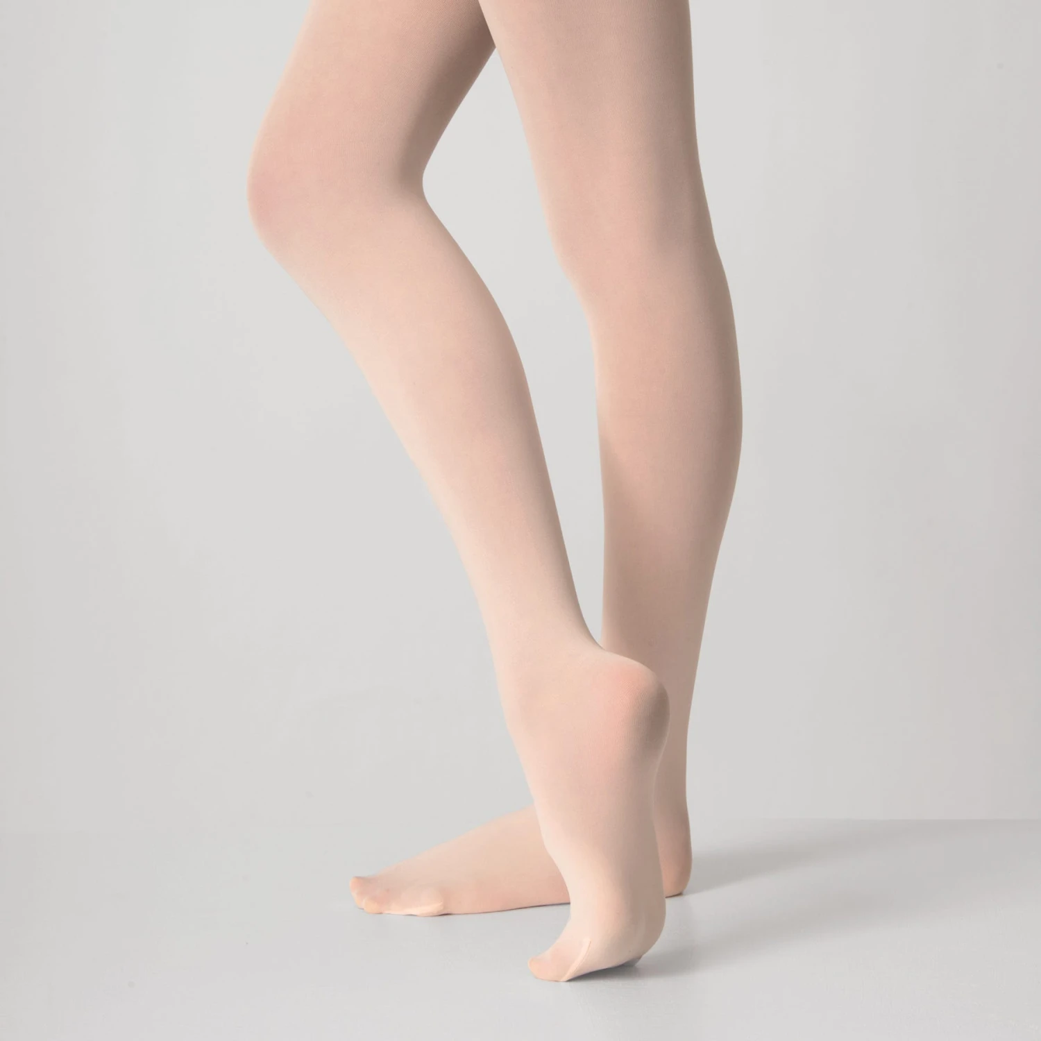 Capezio Studio Basics Footed Tights (Ballet Pink) 2 Capezio Studio Basics Footed Tights (Ballet Pink) - Image 2