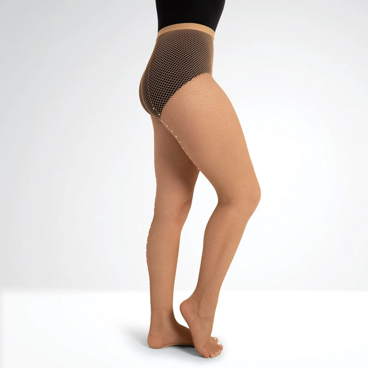 Capezio Professional Rhinestone Fishnet Tights 7 Capezio Professional Rhinestone Fishnet Tights - Image 7
