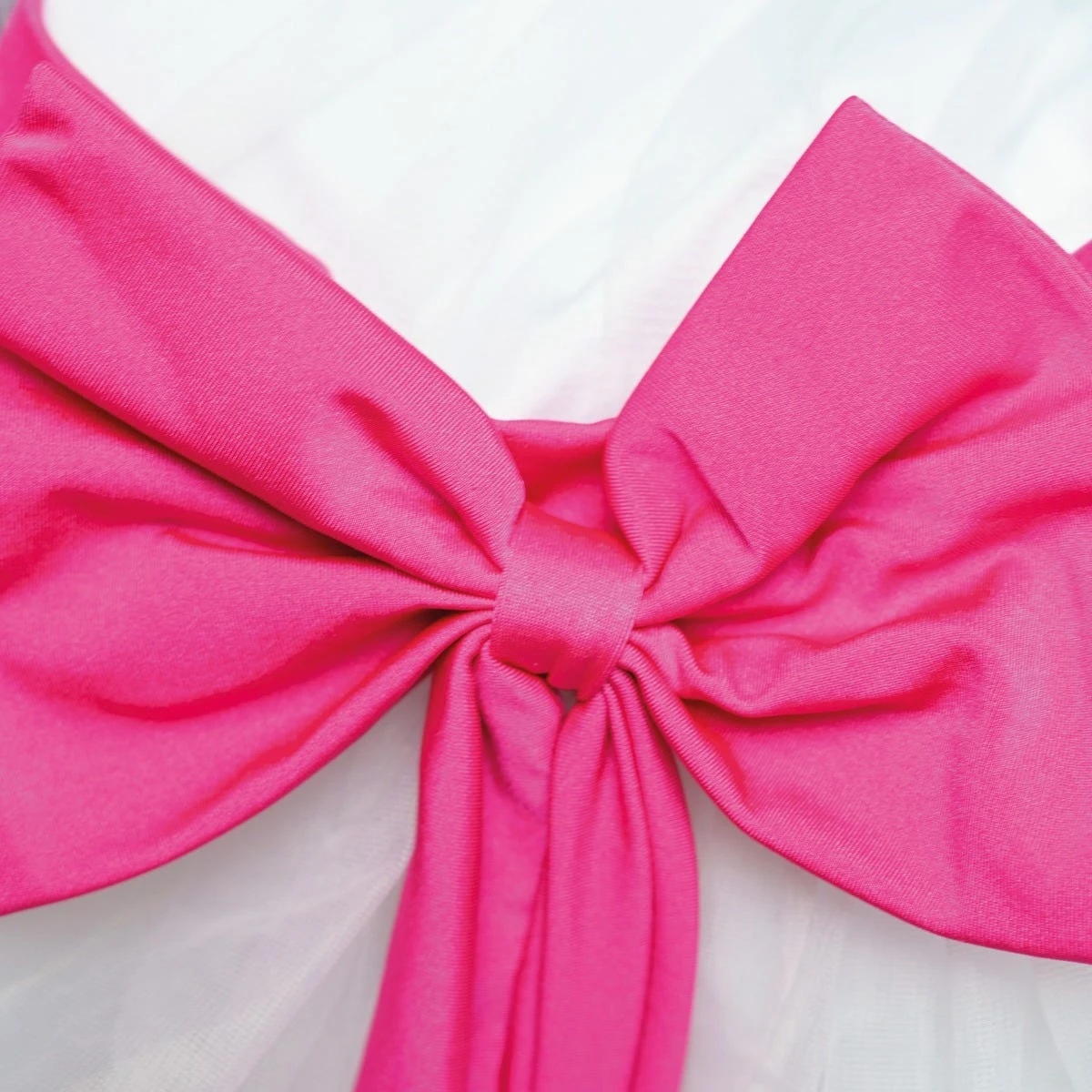 1st Position Scoop Neck Net Overlay Romantic Tutu With Contrasting Bow Trim 3 1st Position Scoop Neck Net Overlay Romantic Tutu With Contrasting Bow Trim - Image 3