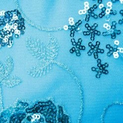 1st Position Sequinned Bodice Leotard With Fringe Skirt -Revolution Sale Store fpc23049 skyblue 5