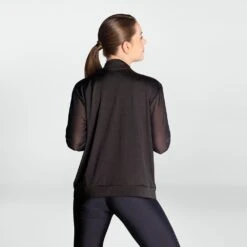 1st Position Sequin Bomber Jacket With Mesh Sleeves -Revolution Sale Store fpc24059 blk april 2025 02