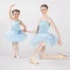 1st Position Pinch Front Sequin Tutu With Lace Trim -Revolution Sale Store fpc25009a light blue 001