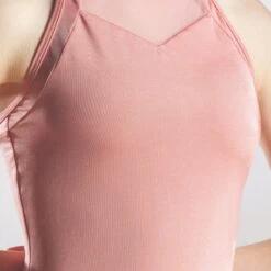 1st Position Asymmetrical Skirted Dress With Back Strap Detailing -Revolution Sale Store fpc25059a pink 005