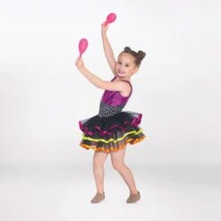 1st Position Spanish Style Ruffle Tutu -Revolution Sale Store fpc25069b oct2024 006 1