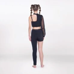 1st Position Asymmetric Two-Piece With Sequin Panel -Revolution Sale Store fpc25088b 2 1