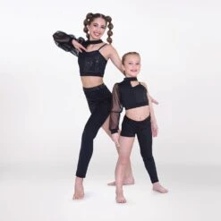 1st Position Asymmetric Two-Piece With Sequin Panel -Revolution Sale Store fpc25088b 6 1