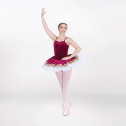 1st Position Goldwork Applique Velour Tutu -Revolution Sale Store fpc25090b 5 1