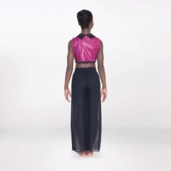 1st Position Mesh Wide Leg Trousers -Revolution Sale Store fpc25106b fpc25117b 2 1 1