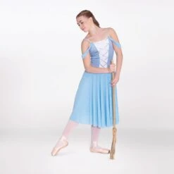 1st Position Romantic Ballet Tutu With Mesh Strap Detail -Revolution Sale Store fpc25112b 6 1