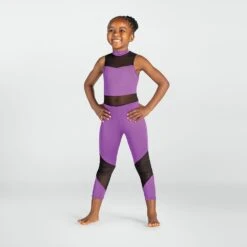 1st Position Mesh Panelled Catsuit -Revolution Sale Store fpc26001a pur may 2025 09