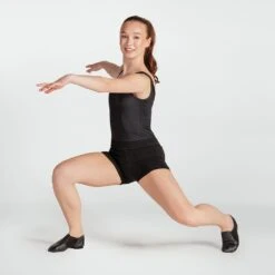 1st Position Split Sole Slip On Jazz Shoes -Revolution Sale Store fpdsj26002 blk may 2025 005