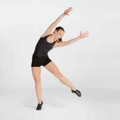 1st Position Split Sole Slip On Jazz Shoes -Revolution Sale Store fpdsj26002 blk may 2025 006