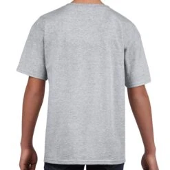 Gildan Kids SoftStyle™ Ringspun T-Shirt -Revolution Sale Store gd01b sgy back.jpg