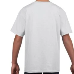 Gildan Kids SoftStyle™ Ringspun T-Shirt -Revolution Sale Store gd01b whi back.jpg