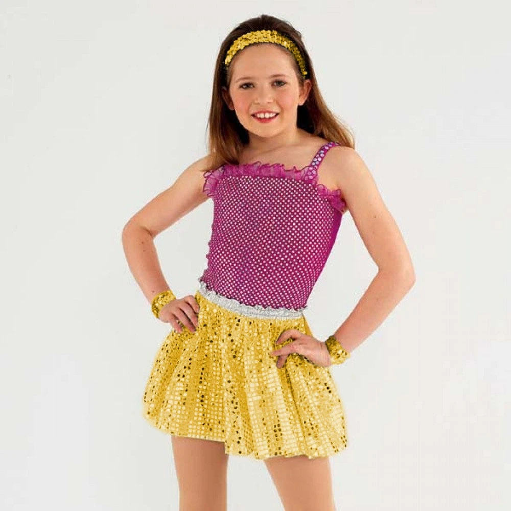 Sequin Skirt (Child One Size) 1 Sequin Skirt (Child One Size)