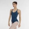 Intermezzo Double Strap Open Back Leotard -Revolution Sale Store im31559 blue