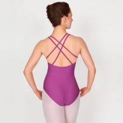 1st Position Ellie Double Strap Leotard (Matt Nylon) -Revolution Sale Store magenta pro101ma b1 ids12 1