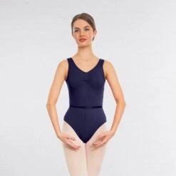 1st Position Anne Grades III/V Leotard -Revolution Sale Store navy blue q03 navy 3