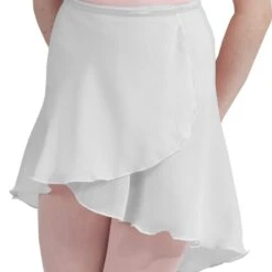 1st Position Childs Wrap Skirt -Revolution Sale Store pl69c white