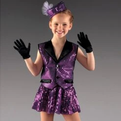 Sequin Skirt (Child One Size) 26 Sequin Skirt (Child One Size) -Revolution Sale Store purple w25l 2 1