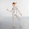 1st Position Toni Silver Long Sleeved Foil Catsuit 2 1st Position Toni Silver Long Sleeved Foil Catsuit -Revolution Sale Store q70slv 0116 reworked 2