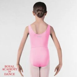 RAD Approved Megan Princess Line Sleeveless Leotard -Revolution Sale Store rad003 pink back 21