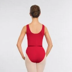 1st Position Anne Grades III/V Leotard -Revolution Sale Store ruby red q03 red back 3