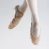 So Danca SuperPro Leather Split Sole Ballet Shoe With Stretch Insert -Revolution Sale Store sd110 pnk 2