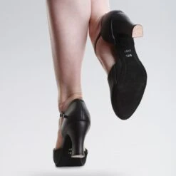 So Danca T-Bar Buckle Fastening Elasticated Gussets 2.5 Inches Heel Shoes -Revolution Sale Store sdch57 black 3 2025