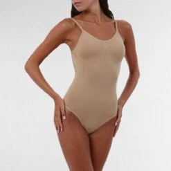 Silky Dance Seamless Low Back Camisole With Removable Padding -Revolution Sale Store shducp nude 24 3